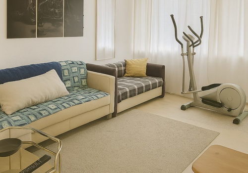 Wohnzimmer - ohne Möbel