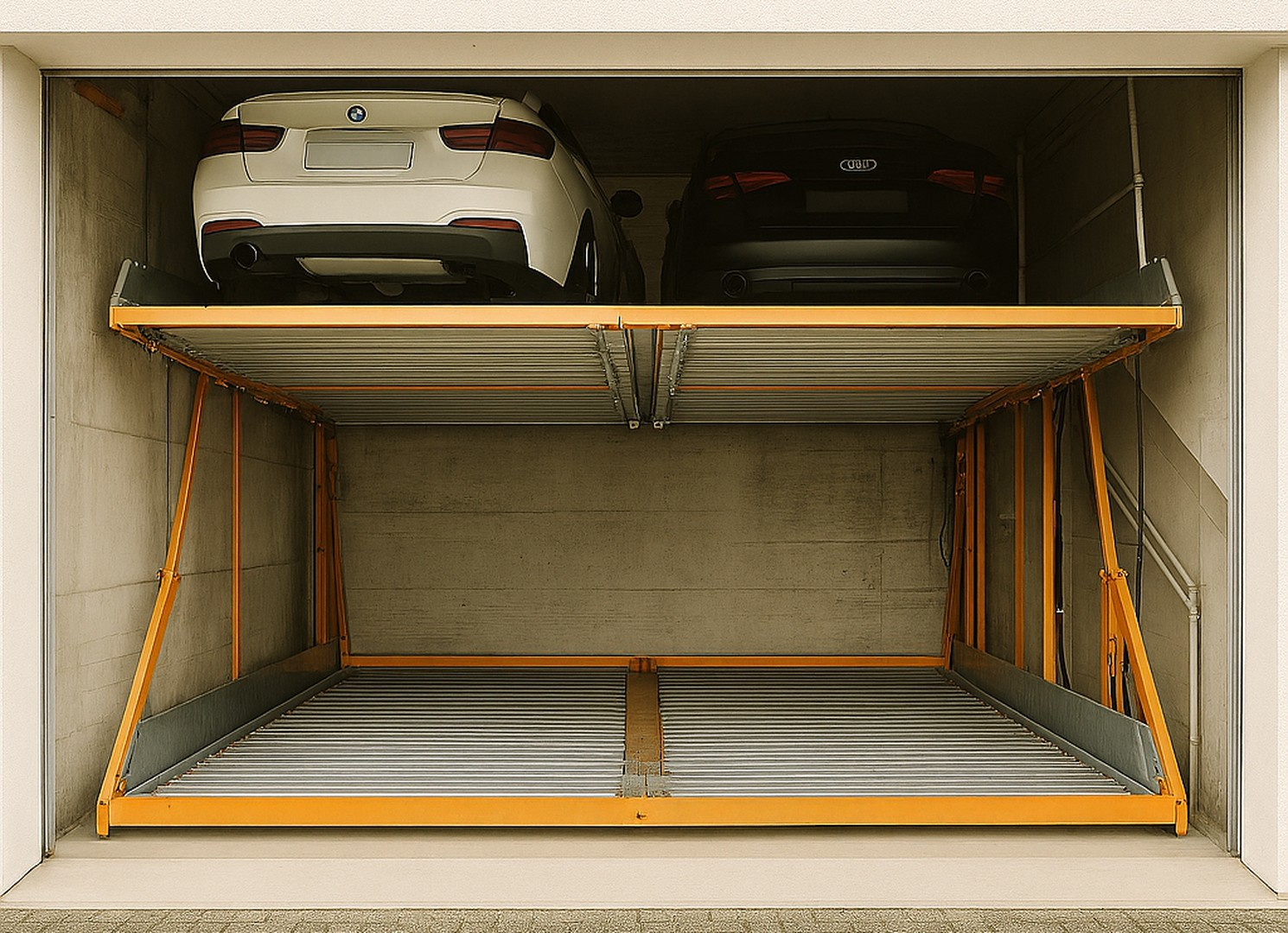 Doppelparker rechts unten