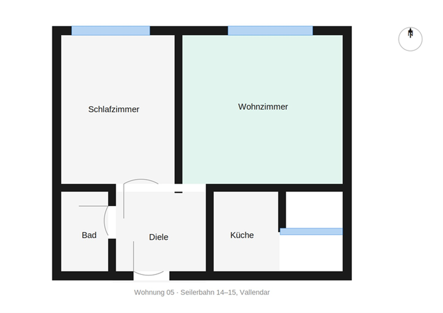 Grundriss Wohnung