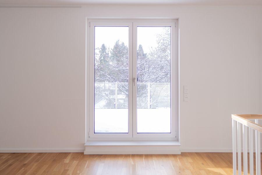 Galerie mit Austritt auf die Dachterrasse