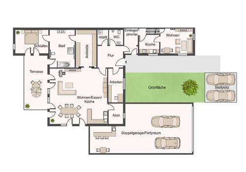 Grundriss - Erdgeschoss