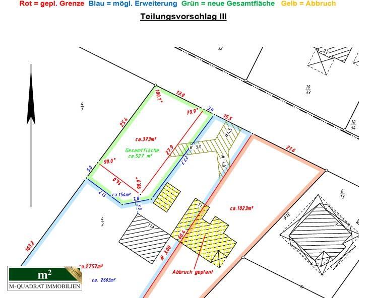 Bauplatz mit ca. 527 m² Größe in Kolkhagen