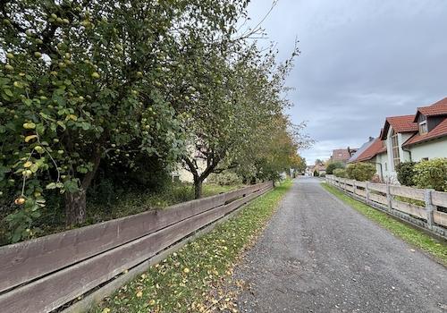 Zufahrtsweg Hinterseite
