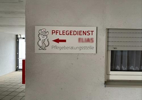 Auf Wunsch wählbare Pflegedienste im Haus