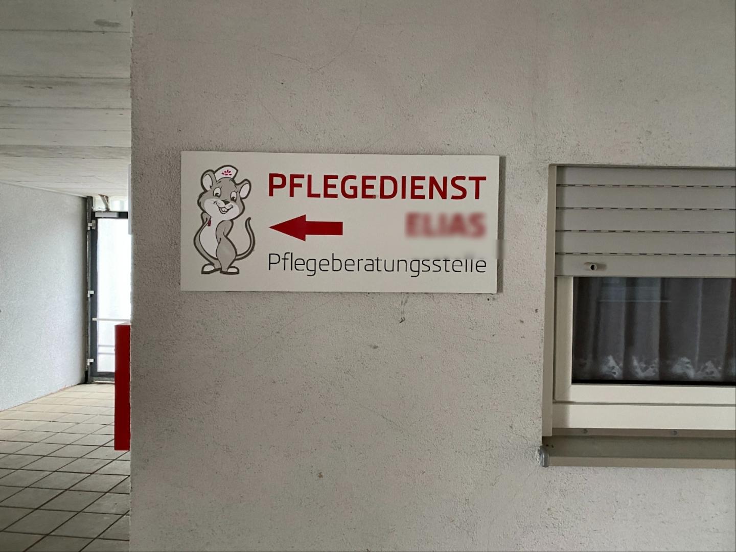 Auf Wunsch wählbare Pflegedienste im Haus