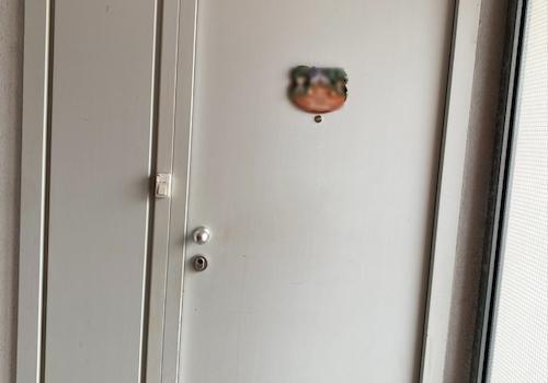 Wohnungseingangstüre ohne Schwelle