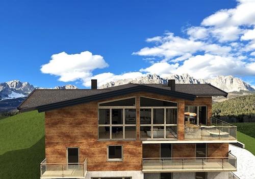 Gebäudeansicht Penthouse Süden