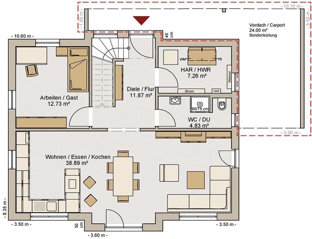 EFH-146-35-150 - Grundriss EG