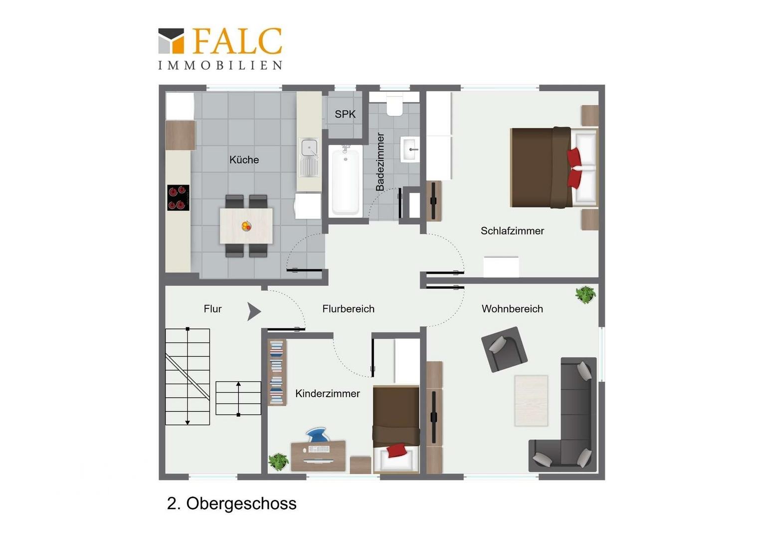 Grundriss 2. Obergeschoss 