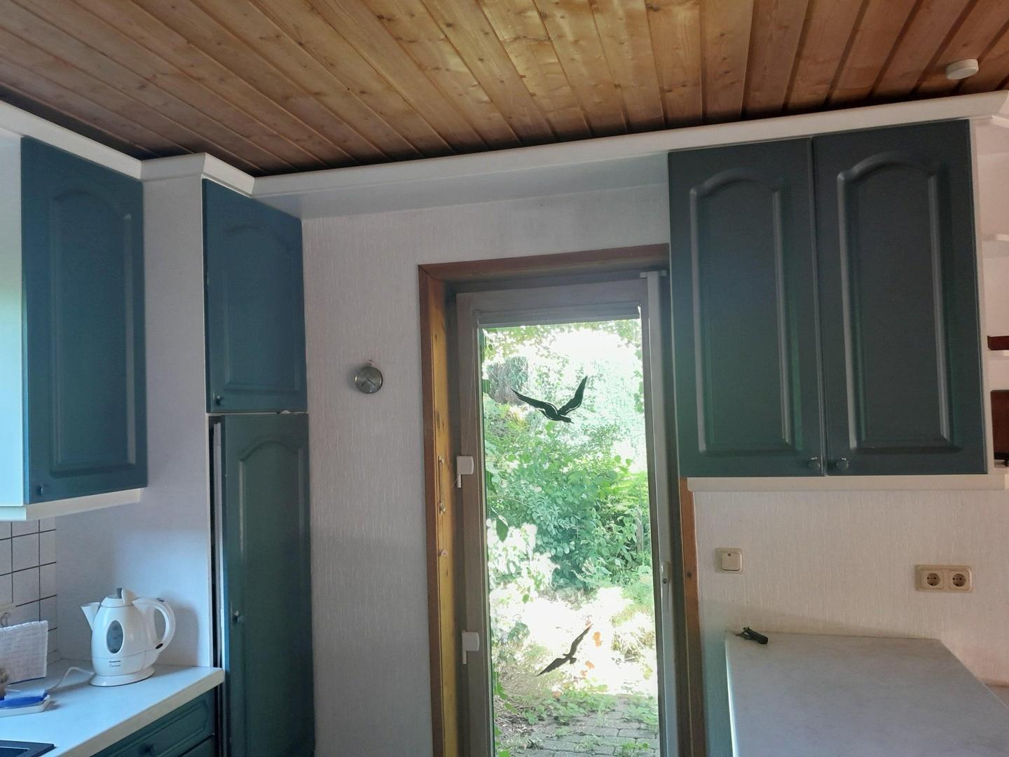 Tür zur Frühstücksterrasse