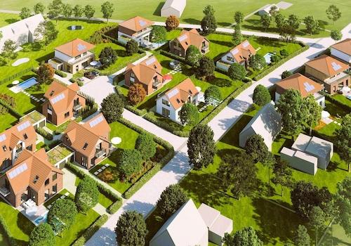 Visualisierung Baugebiet