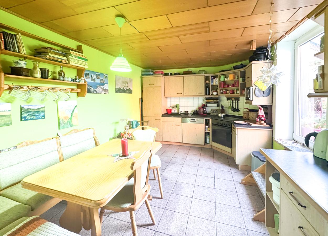 Von der Küche raus...