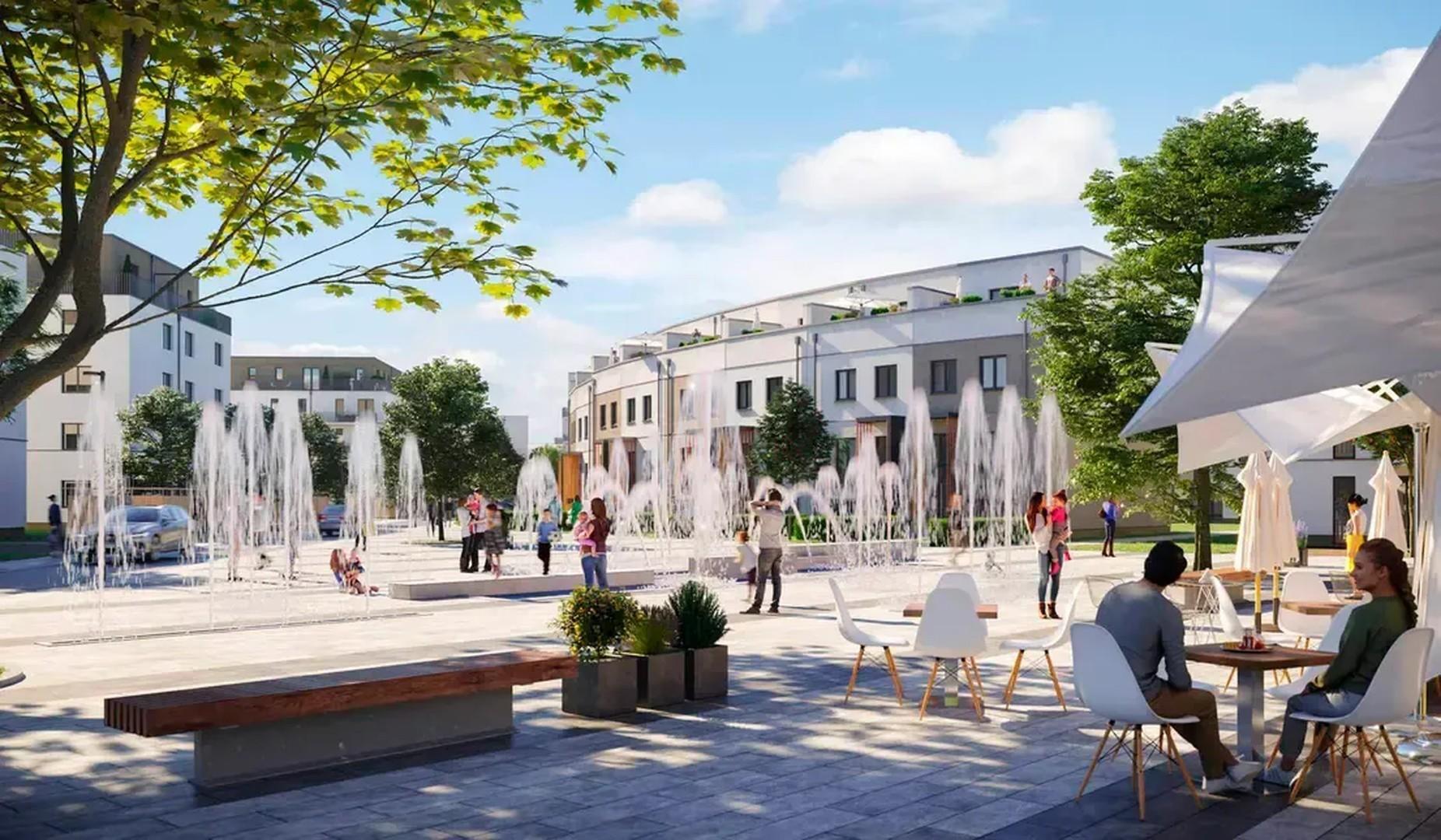 Quartier Hugos Brunnen Muster