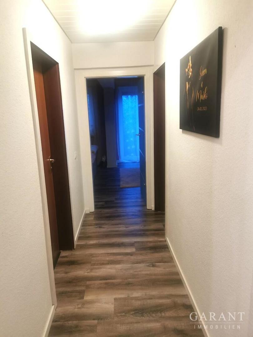 Flur zu den Schlafzimmern