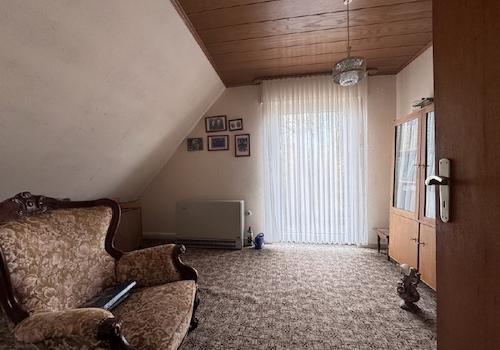 Schlafzimmer II im Dachgeschoss