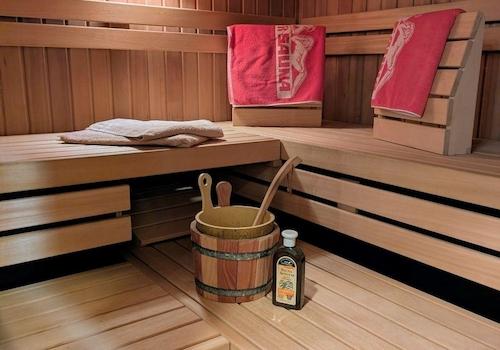 Trocken- und Dampfsauna
