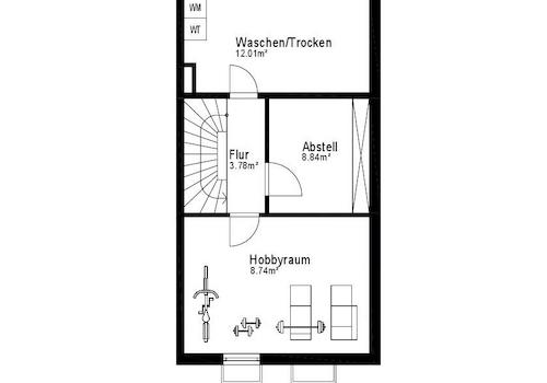 Grundriss Untergeschoss