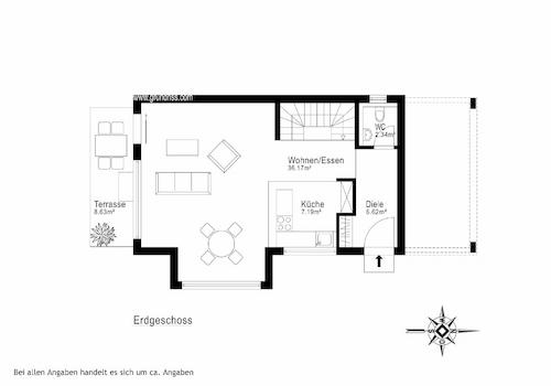 Grundriss Erdgeschoss