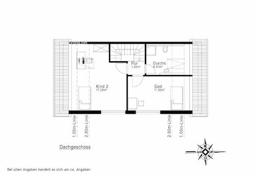 Grundriss Dachgeschoss