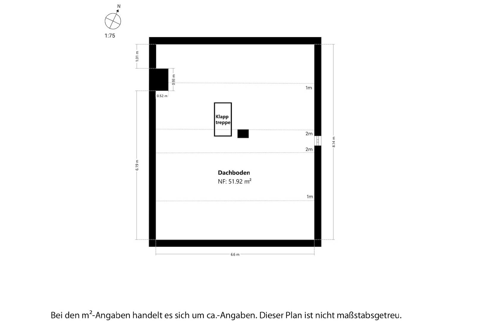 Grundriss Dachgeschoss