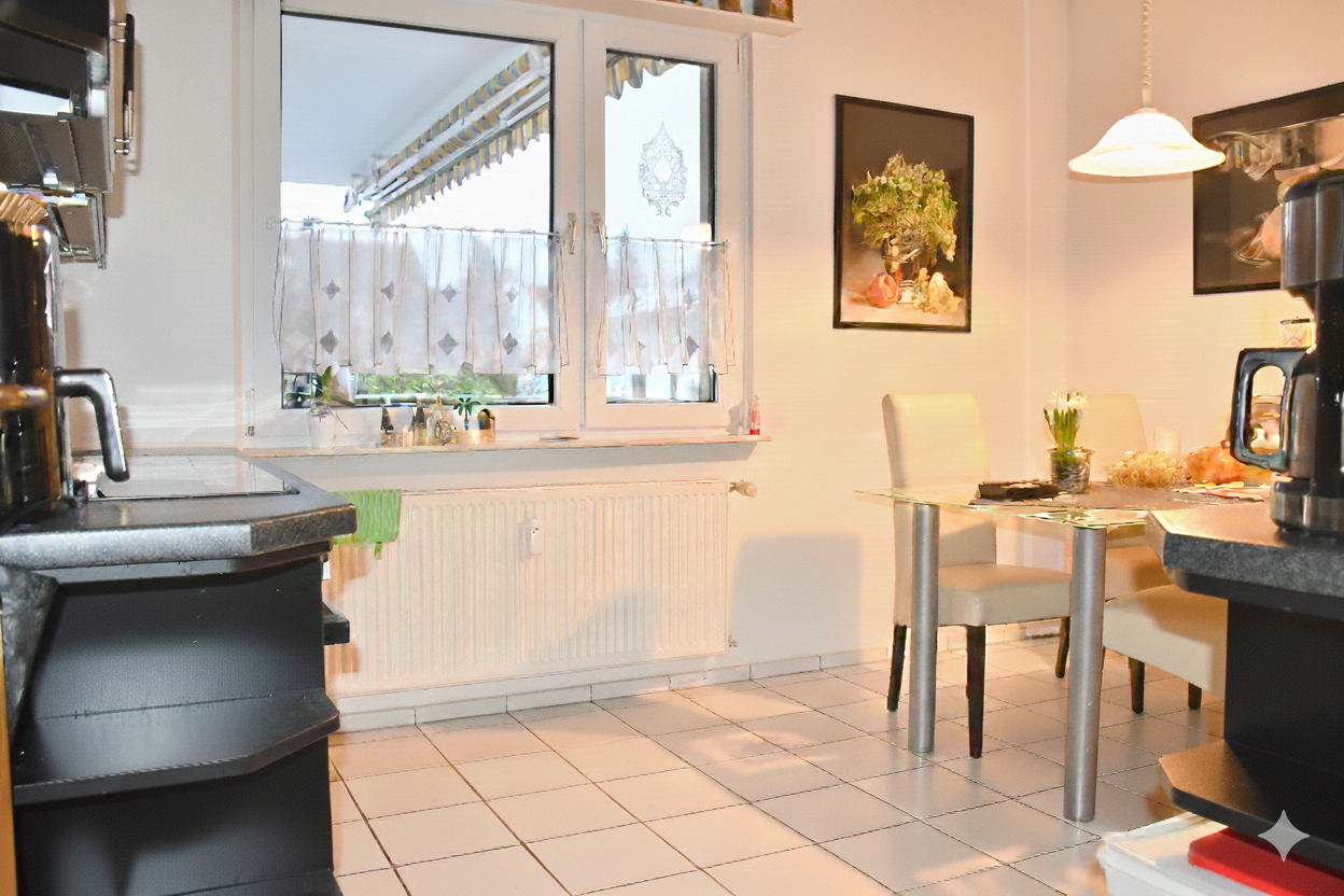 EG: geräumige Küche