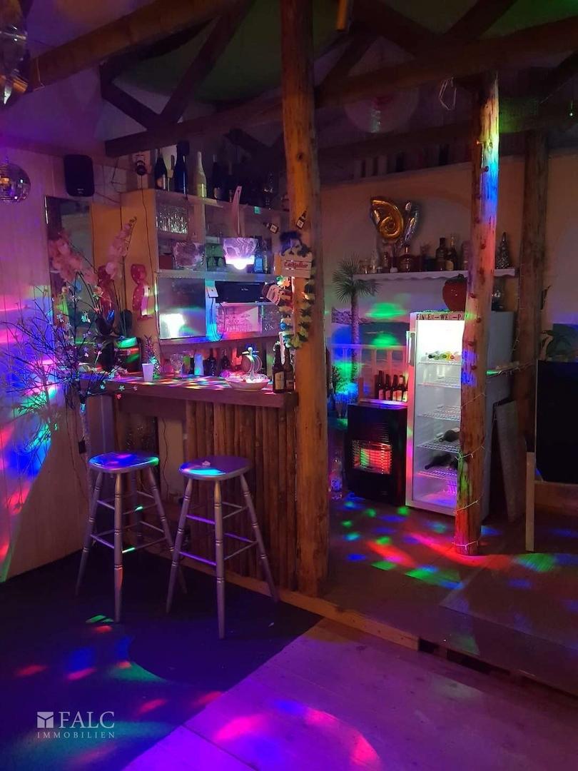 Bar im Partyhaus
