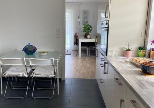 Küche Blick auf Esszimmer