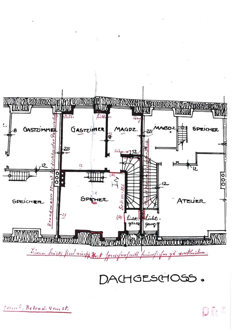 Grundriss Dachgeschoss