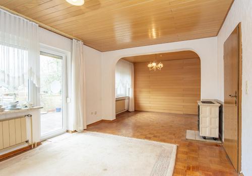 ... mit gemütlichem Kachelofen