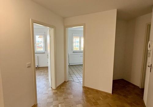 Eingang Wohnzimmer + Küche