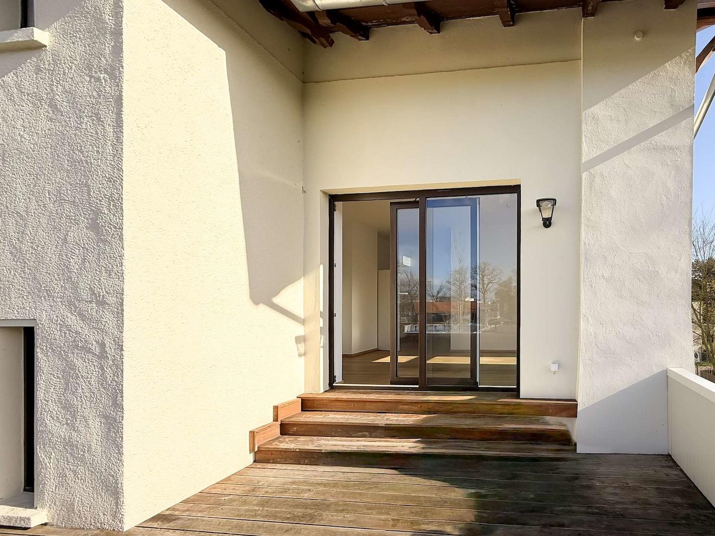 Blick ins Wohnzimmer