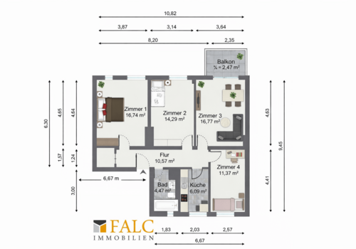 Alternativer Grundriss