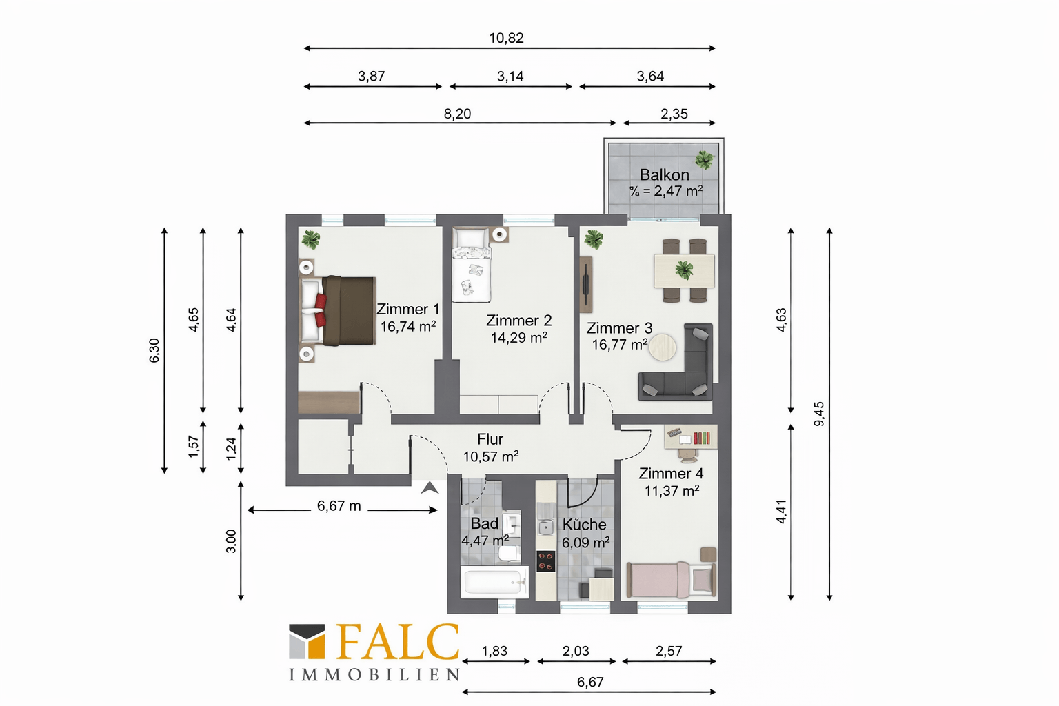 Alternativer Grundriss