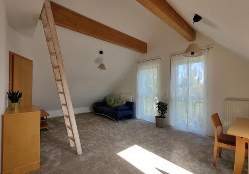 Dachgeschoß, offener Giebel