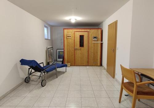 Hobbykeller mit Sauna