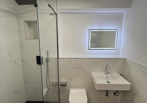 Bad & WC unmöbliert