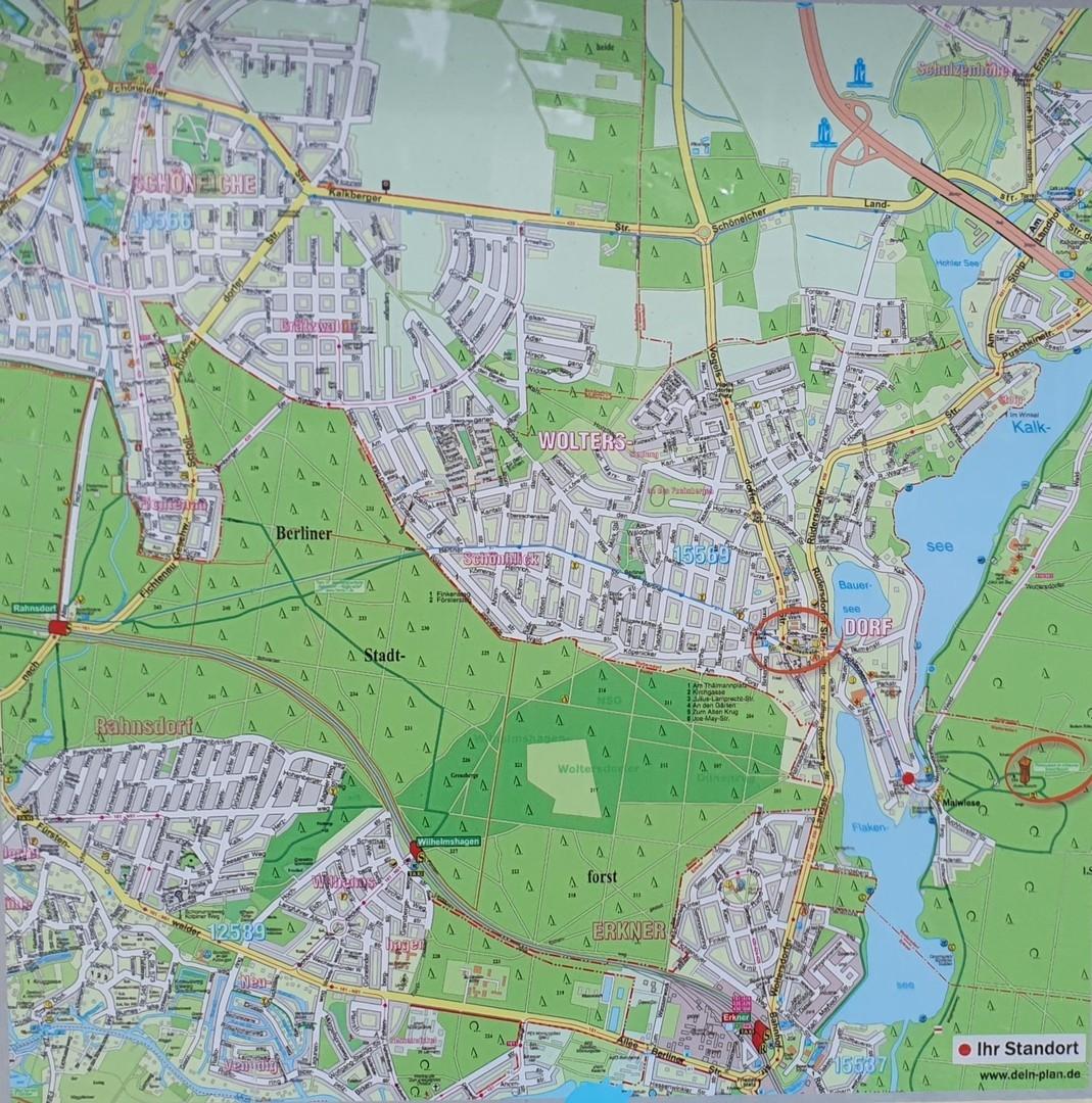 Woltersdorf von "oben"