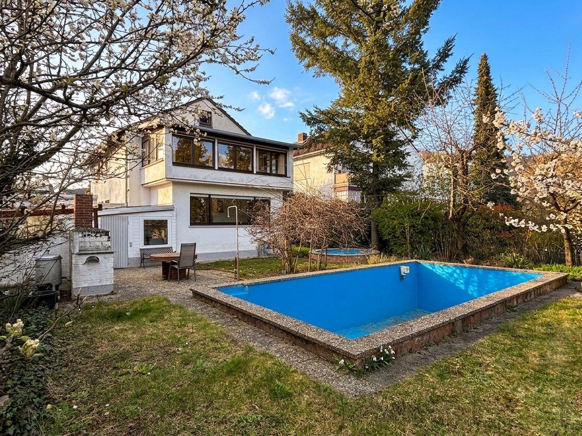 Hausansicht Gartenseite