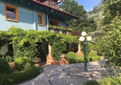 Südseite des Hauses