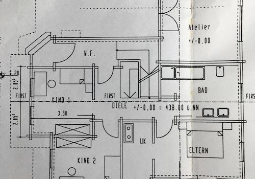 Grundriss Obergeschoss