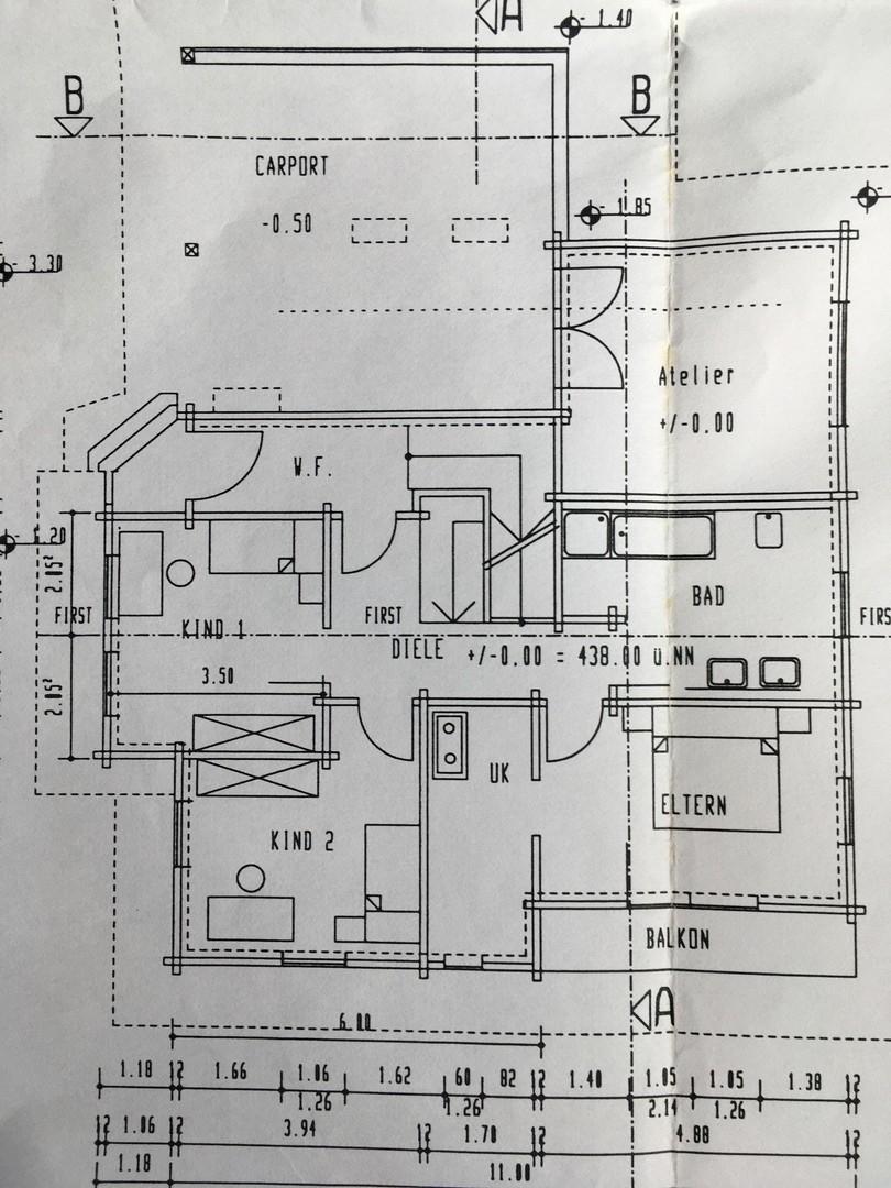Grundriss Obergeschoss