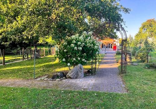 Gartenweg Blick Paddock