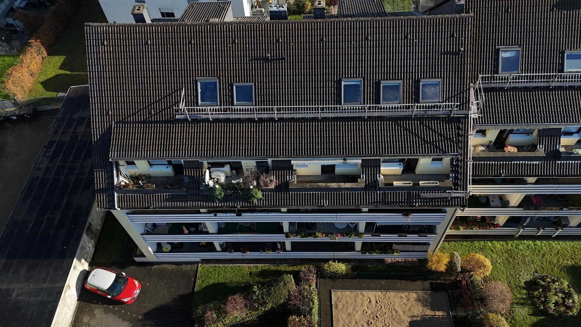 Drohnen-Aufnahme Rückseite