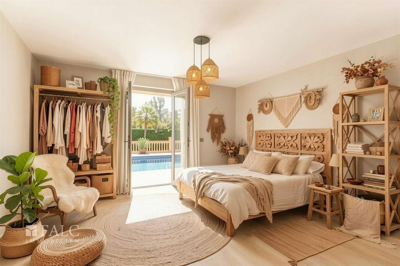 Schlafzimmer - (KI generiert)