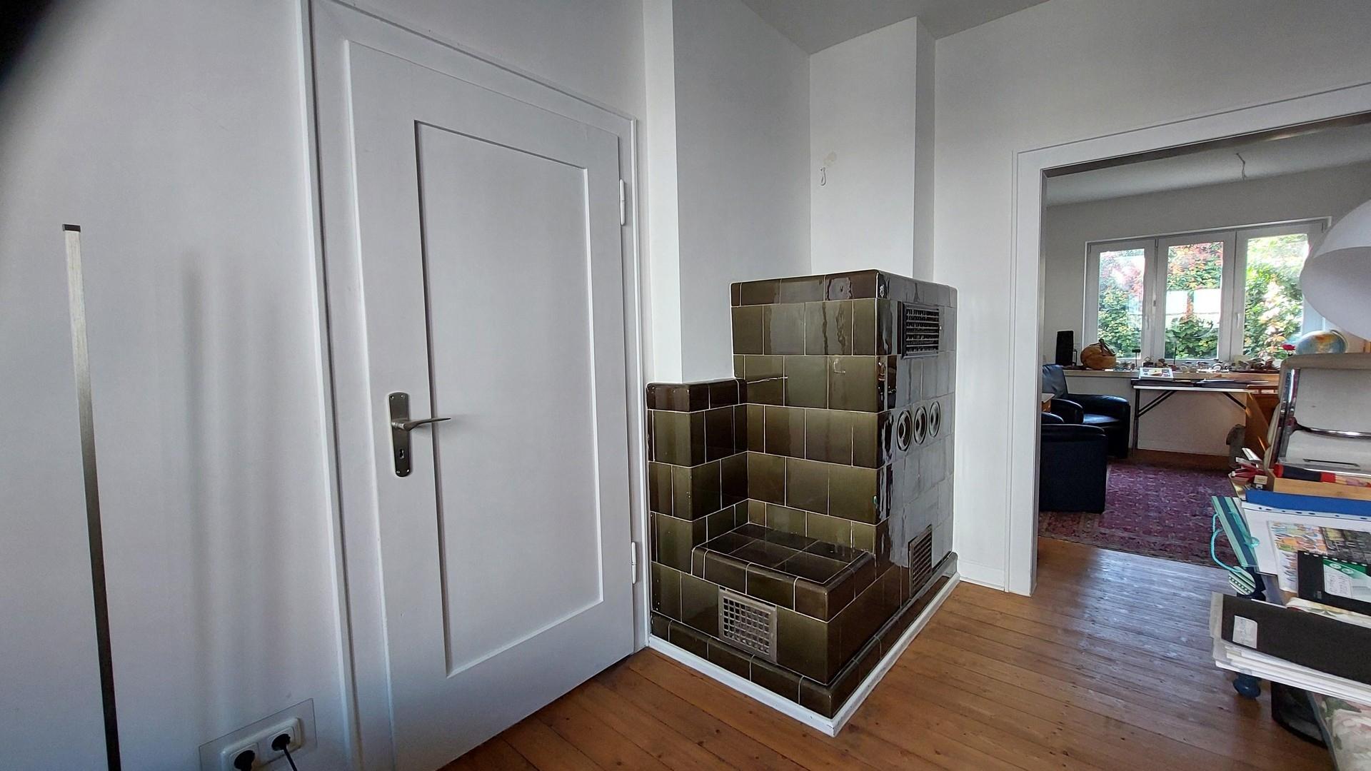 Wohnraum 2 +3 mit Kachelofen