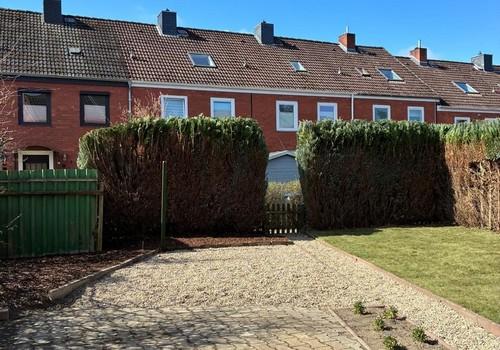 Garten hinten/Stellplatz