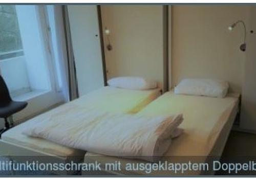 Multifunktionswand ausgeklappt