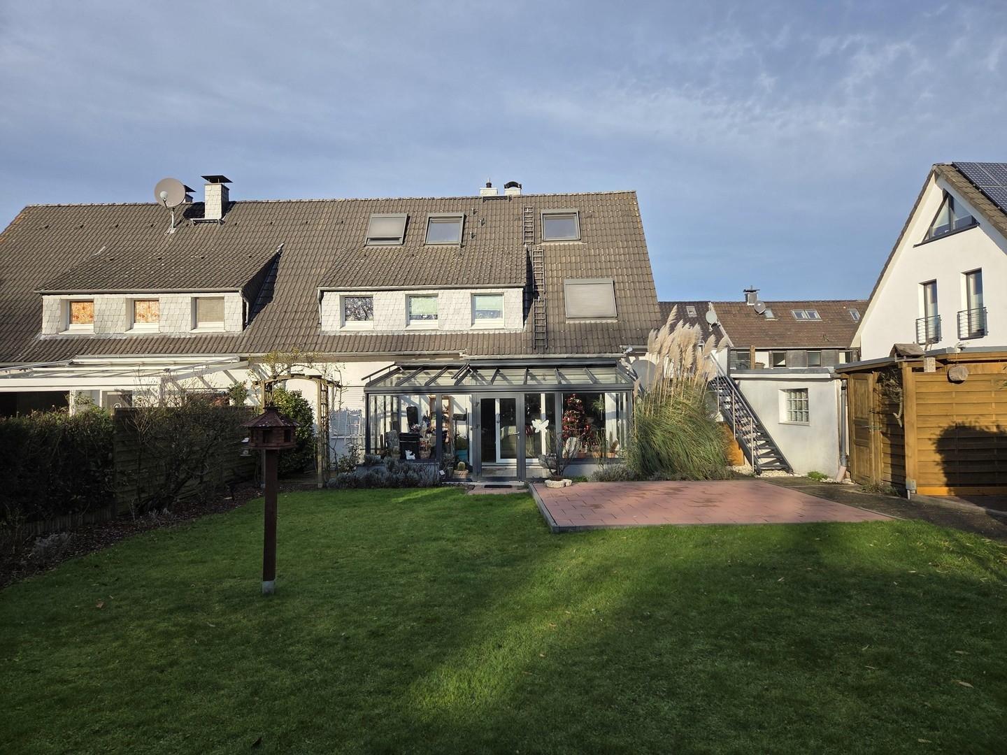 Blick über das Grundstück