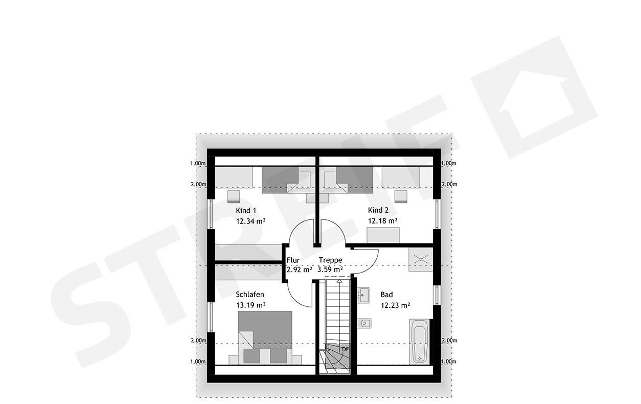 Grundriss Dachgeschoss