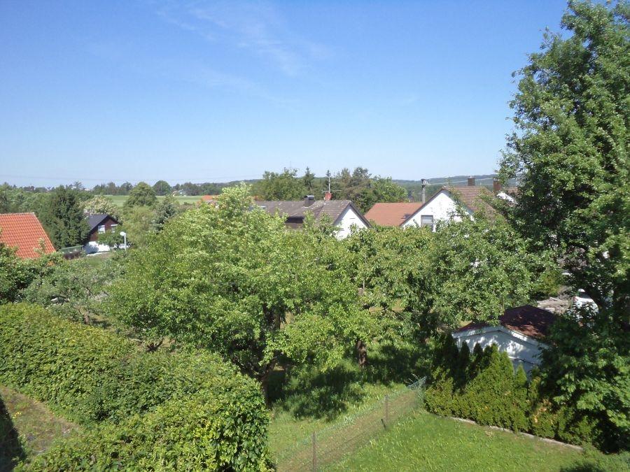 Blick aus dem Schlafzimmer